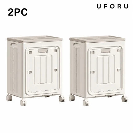 Portable Rolling Laundry Basket, Breathable Mesh & Odor‑Proof, Wheeled Clothes Storage Container with Cover